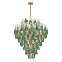 Minka Metropolitan N3479-G-732 - Verla Crest 32.5" 21-Light Pendant