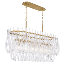 Minka Metropolitan N3127-732 - Glassara 48" 8-Light Linear Chandelier