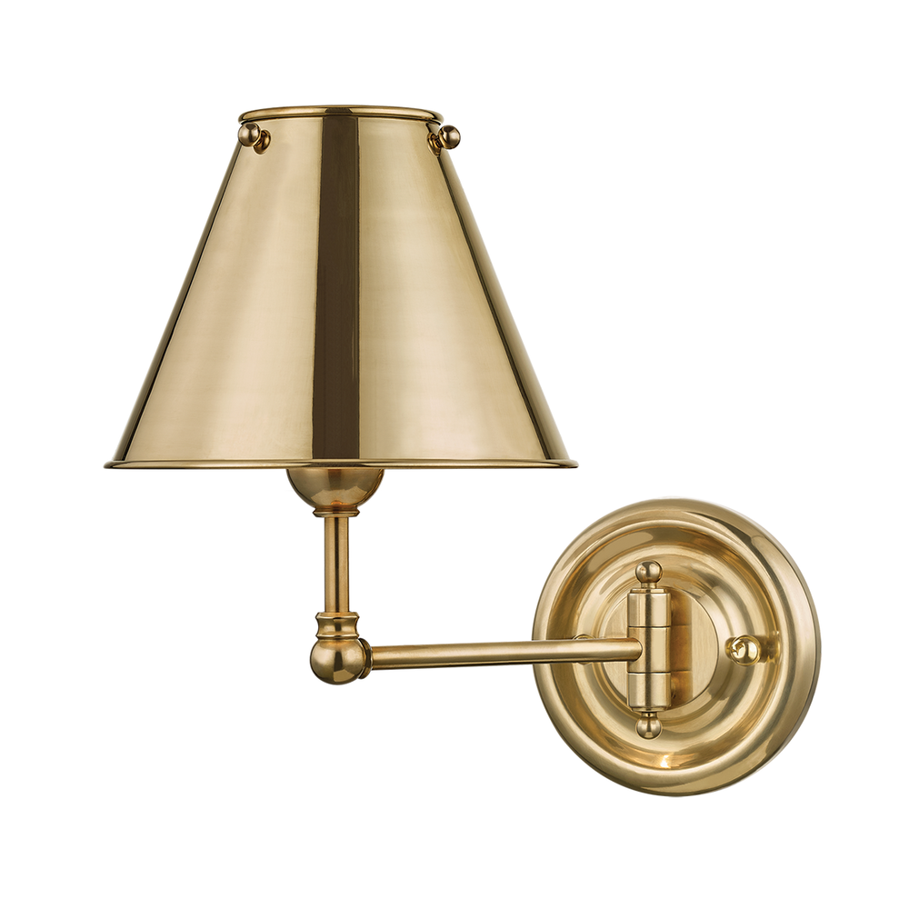 1 LIGHT WALL SCONCE