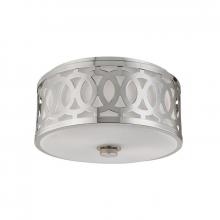 Hudson Valley 4314-PN - 2 LIGHT MEDIUM FLUSH MOUNT