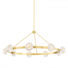 Hudson Valley 6150-AGB - Barclay Chandelier