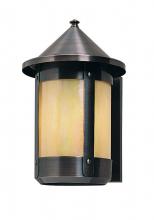 Arroyo Craftsman BS-8ROF-BZ - 8" berkeley wall sconce with roof
