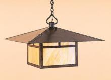 Arroyo Craftsman MH-24CLGW-BK - 24" monterey pendant with cloud lift overlay