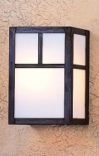 Arroyo Craftsman MS-8TCR-VP - 8" mission sconce with t-bar overlay