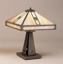 Arroyo Craftsman PTL-16EAM-VP - 16" pasadena table lamp without filigree (empty)