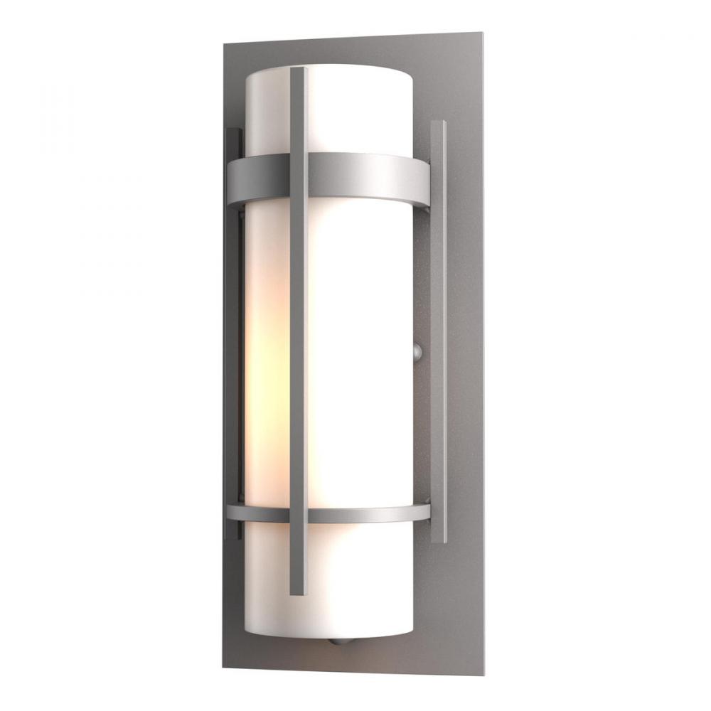 Banded Small Outdoor Sconce