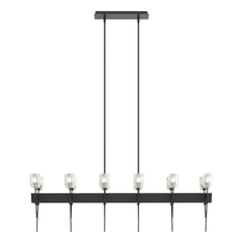 Hubbardton Forge 131525-SKT-MULT-10-YC0369 - Echo 12-Light Linear Pendant