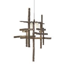 Hubbardton Forge 161185-SKT-STND-05-YC0305 - Tura Frosted Glass Low Voltage Mini Pendant