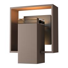 Hubbardton Forge 302601-SKT-75-80-ZM0546 - Shadow Box Small Outdoor Sconce