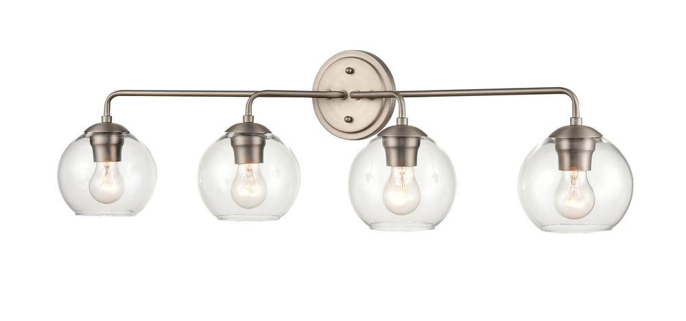 4-Light Vanity Satin NIckel
