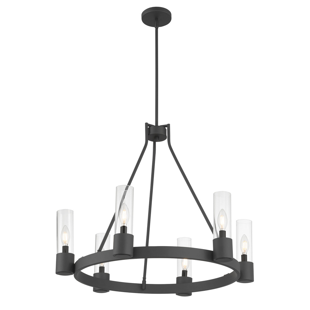 Evandrel 29" Wide 6-Light Chandelier