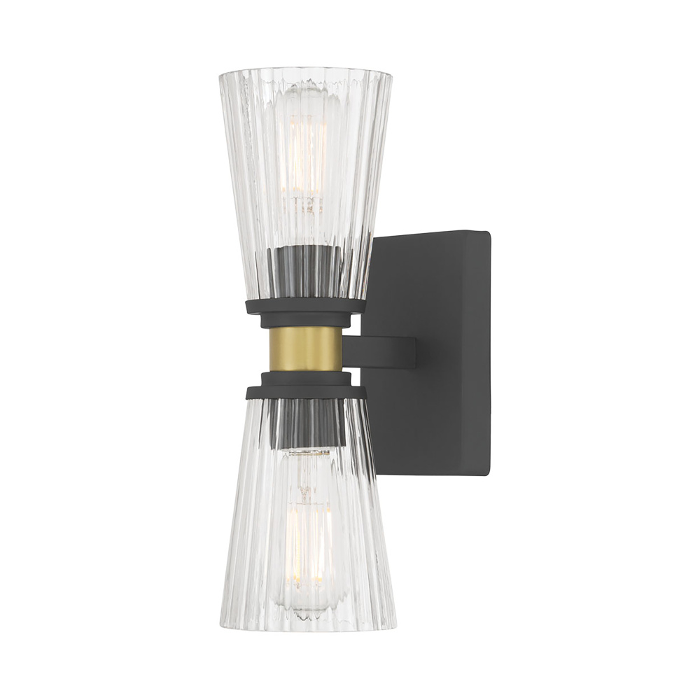 Lustria  13.5" High 2-Light Wall Sconce