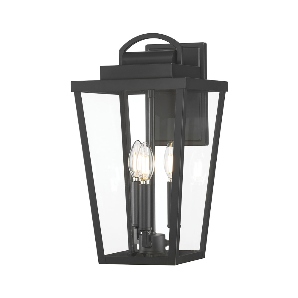 Brenwick  17" High 3-Light Outdoor Lantern