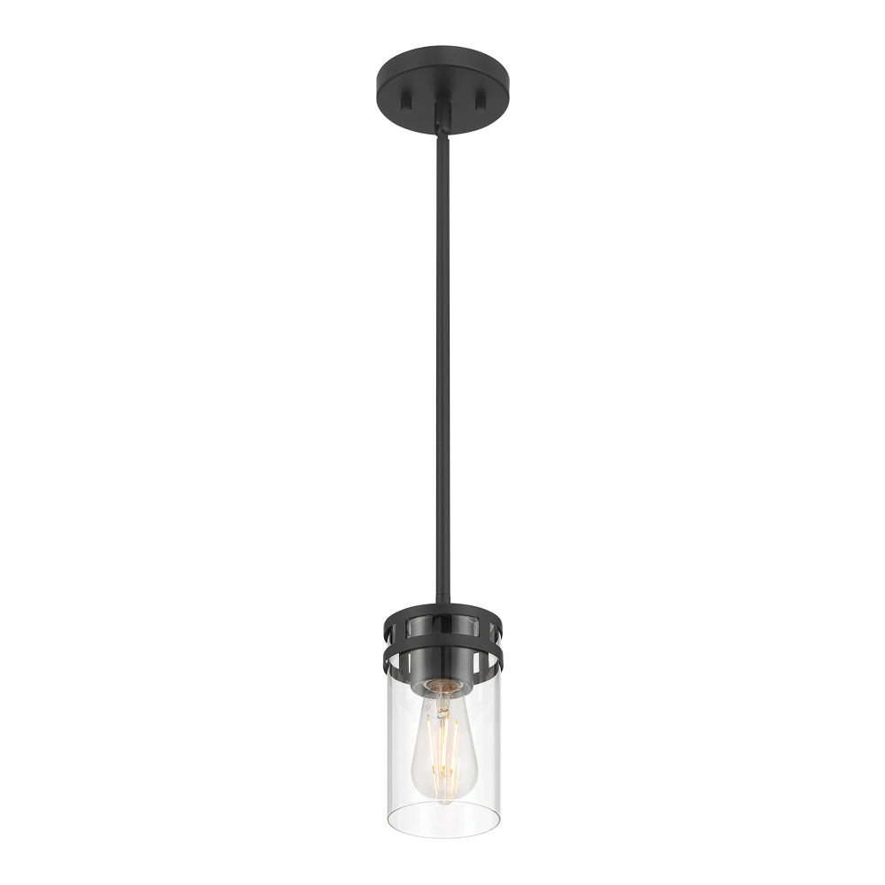 Lunden  4" Wide 1-Light Mini Pendant