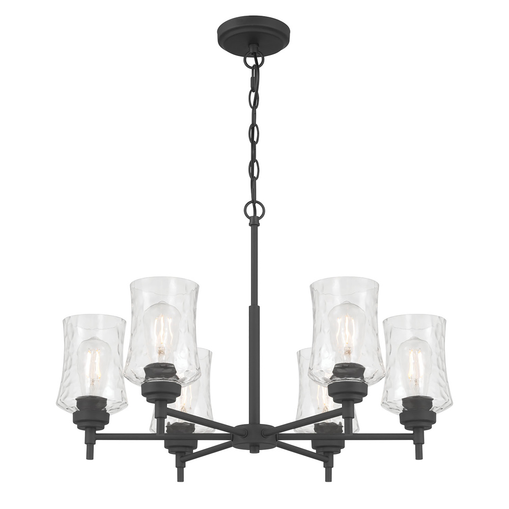 Clarvyn 25.5" Wide 6-Light Chandelier