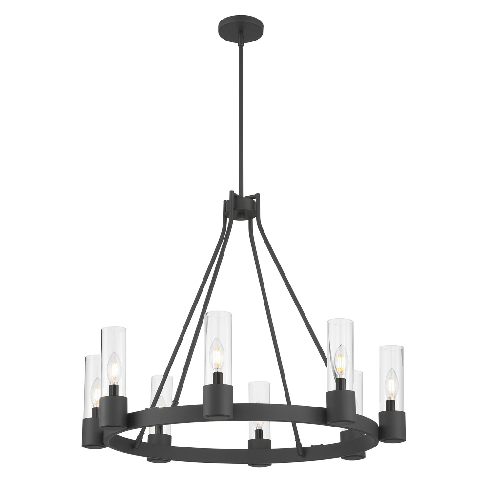 Evandrel 32" Wide 8-Light Chandelier