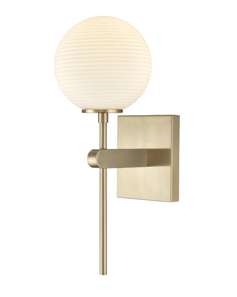 Coretta 6" Wide 1-Light Vanity - Modern Gold