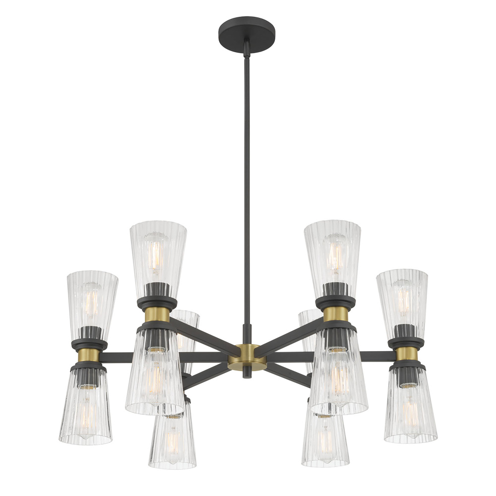 Lustria  29.5" Wide 12-Light Chandelier