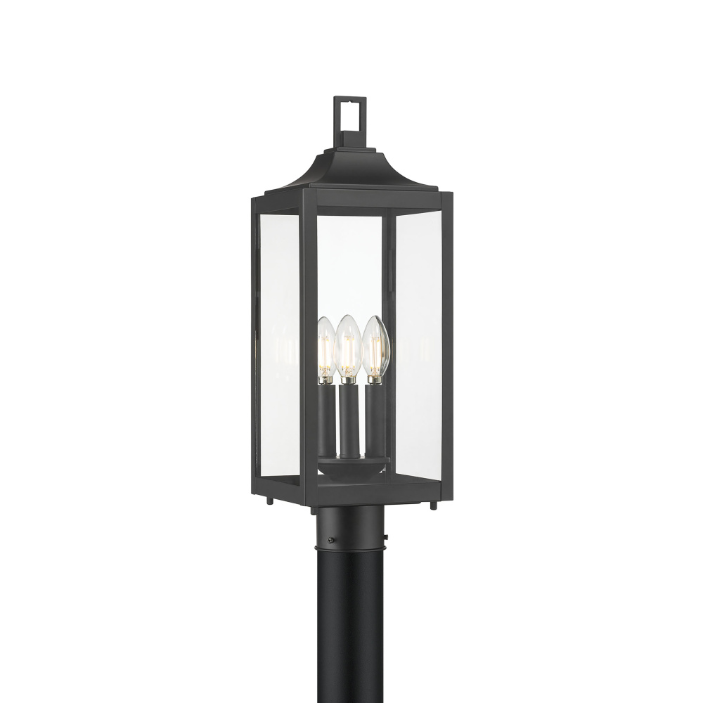 Halston 20.5" High 3-Light Outdoor Post Lantern