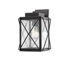 Millennium 2611-PBK - Robinson 1-Light Outdoor Wall Sconce Powder Coated Black