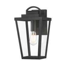 Millennium 68201-PBK - Brenwick  14.5" High 1-Light Outdoor Lantern