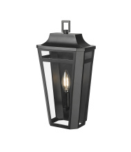 Millennium 193001-PBK - Sumerlin 14.5" High 1-Light Outdoor Wall Sconce - Powder Coated Black
