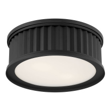 Millennium 9502-MB - Corvella 14" Wide 2-Light Flush Mount