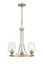 Millennium 9723-MG - Ashford 18" Wide 3-Light Chandelier