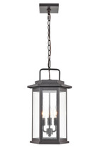 Millennium 2687-PBZ - Ellis 3-Light Outdoor Hanging Lantern Powder Coated Bronze