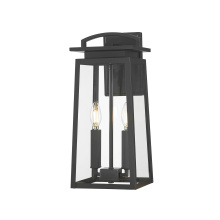 Millennium 66002-PBK - Kendrix 17.5" High 2-Light Outdoor Lantern