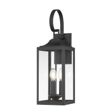 Millennium 402003-PBK - Halston 23.25" High 3-Light Outdoor Lantern