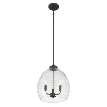 Millennium 9983-MB - Miravelle 13" Wide 3-Light Pendant