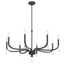 Millennium 220108-MB - Viremont 36" Wide 8-Light Chandelier