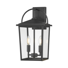 Millennium 66202-PBK - Strathden 17" High 2-Light Outdoor Lantern