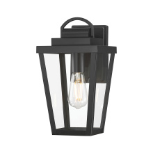 Millennium 68101-PBK - Brenwick  13" High 1-Light Outdoor Lantern