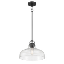 Millennium 98101-MB - Clarien  14" Wide 1-Light Pendant