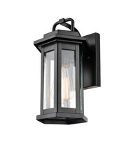 Millennium 2681-PBK - Ellis 1-Light Outdoor Wall Sconce Powder Coated Black