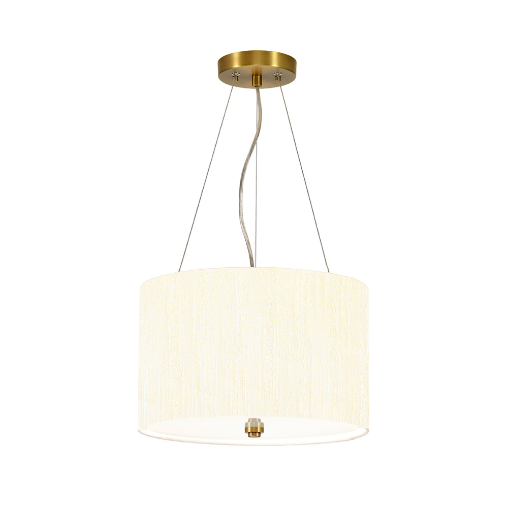 Pearce 3 Light  14" Pendant - Aged Brass