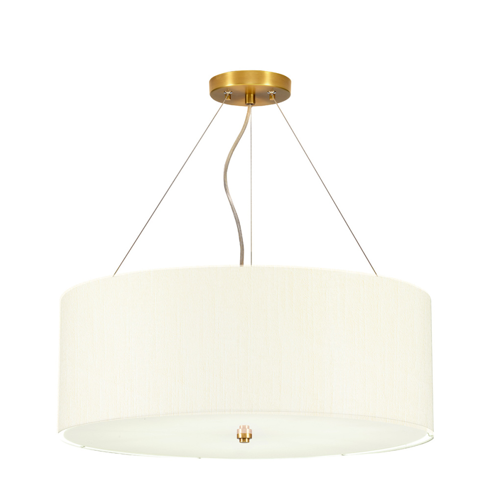 Pearce 5 Light  22" Pendant - Aged Brass