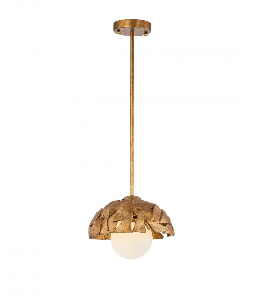 The Mosaic Luxe 10" in Textured Gold