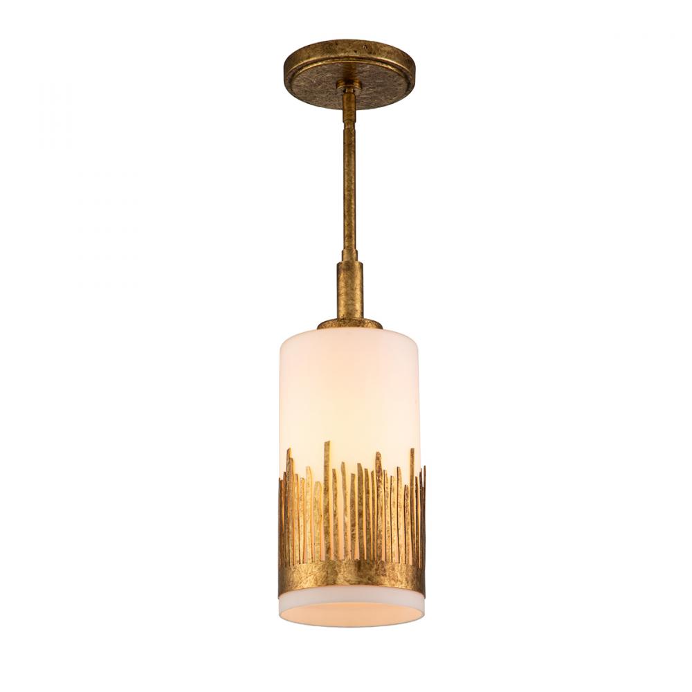 Sawgrass Mini Pendant in Gold Leaf