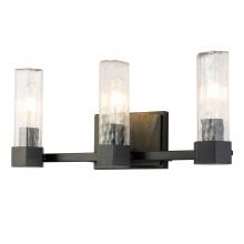 Lucas McKearn BB91595-3 - Novarre 3 Light Bath Vanity Light In Grey And Black