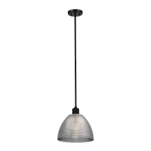 Lucas McKearn pd-hampstead-p-blk - Hampstead 1 Light Duo-Mount Pendant - Black