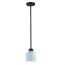 Lucas McKearn pd-york-mp-blk-pb - York 1 Light Duo-Mount Pendant - Black