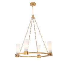 Lucas McKearn ch30208g-4 - Kristy 4 Light Chandelier Gold