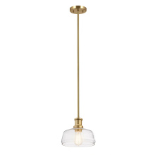 Lucas McKearn pd-nottinhill-p-pnbr - Nottinghill 1 Light Duo-Mount Pendant - Brass