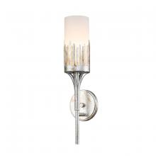 Lucas McKearn SC10508S-1 - Sawgrass 1 Light Sconce in Silver Leaf