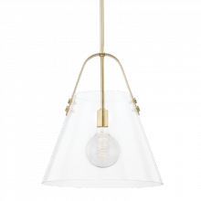 Mitzi by Hudson Valley Lighting H162701XL-AGB - Karin Pendant