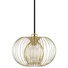 Mitzi by Hudson Valley Lighting H181701S-PB - Jasmine 1lt Pendant 12" Polished Brass