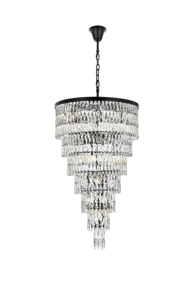 Pendant D32"H54"L41 Black